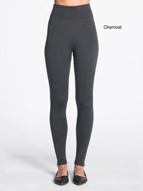 Fleece Lined-The Perfect Fit Legging by DKR & Co.-Charcoal